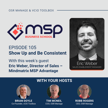 Eric Weber, Mindmatrix – Show Up and Be Consistent