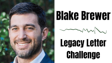 Blake Brewer: Legacy Letter Challenge
