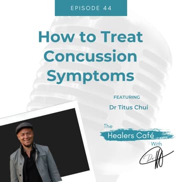 How to Treat Concussion Symptoms with Dr Titus Chui on The Healers Café with Dr. Manon Bolliger, ND