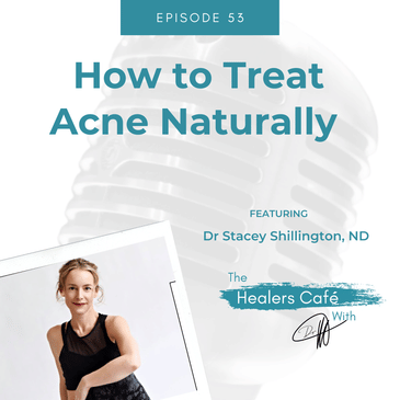How to Treat Acne Naturally with Dr Stacey Shillington, ND on The Healers Café with Dr. Manon Bolliger, ND