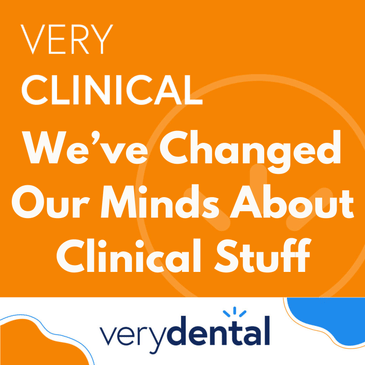 Very Clinical: We've Changed Our Minds About Clinical Stuff