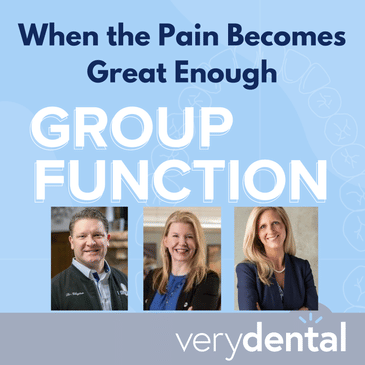 Group Function: When the Pain Becomes Great Enough