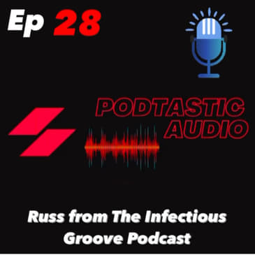 Ep. 28: Best app to record audio on your smartphone, and Russ from the Infectious Groove Podcast stops by.