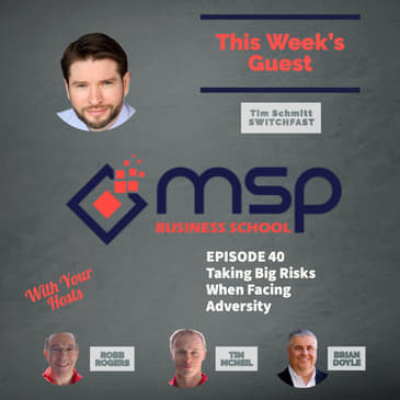 Tim Schmitt, Switchfast "Taking Big Risks When Facing the Adversity"