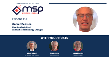 Garret Peaslee, How to Adapt Excel and Exit as Technology Changes