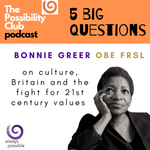 5 Big Questions: BONNIE GREER OBE FRSL