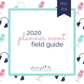 Our 2020 Planner Event Field Guide