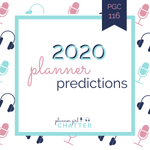 2020 Planner Predictions