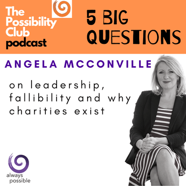 5 Big Questions: ANGELA MCCONVILLE