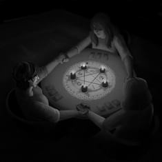 The Seance in the Haunted Mansion