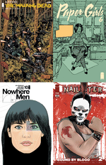 116: The Walking Dead #155; Nailbiter #22; Paper Girls #6; Nowhere Men #10