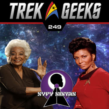 Nichelle & Uhura (w/SyFy Sistas)