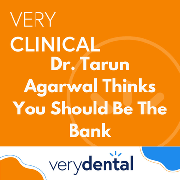 Very Clinical: Dr. Tarun Agarwal Thinks You Should Be The Bank