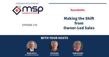 Roundtable - Making the Shift from Owner-Led Sales