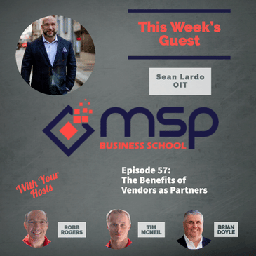 Sean Lardo, OIT – The Benefits of Vendors as Partners