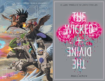 127: Saga #37; The Wicked and the Divine, Vol 4: Rising Action