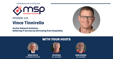 Vince Tinnirello, Bettering IT Services by Borrowing from Hospitality