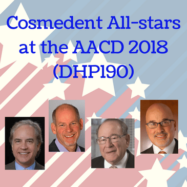 Cosmedent All-Stars at the AACD 2018 (DHP190)