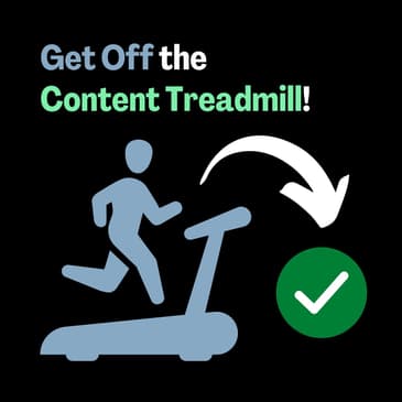 Get Off the Content Treadmill! A Conversation with Misbah Haque.