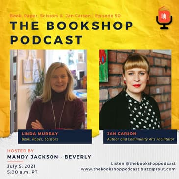 Linda Murray, Books, Paper, Scissors, Belfast, and Jan Carson, Author