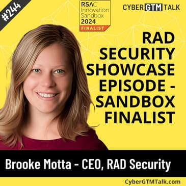 RSA Innovation Sandbox Finalist: Rad Security with CEO, Brooke Motta