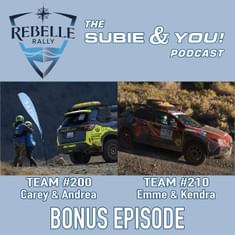 BONUS EPISODE - Rebelle Rally Subaru Factory Teams