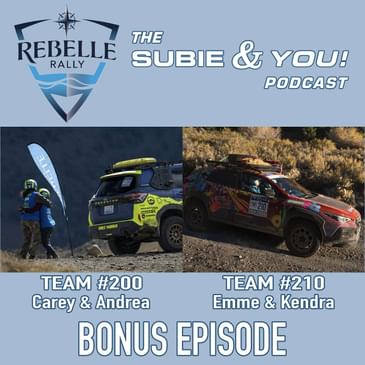 BONUS EPISODE - Rebelle Rally Subaru Factory Teams