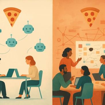 One Pizza Teams vs Two Pizza Teams: When Size Actually Matters