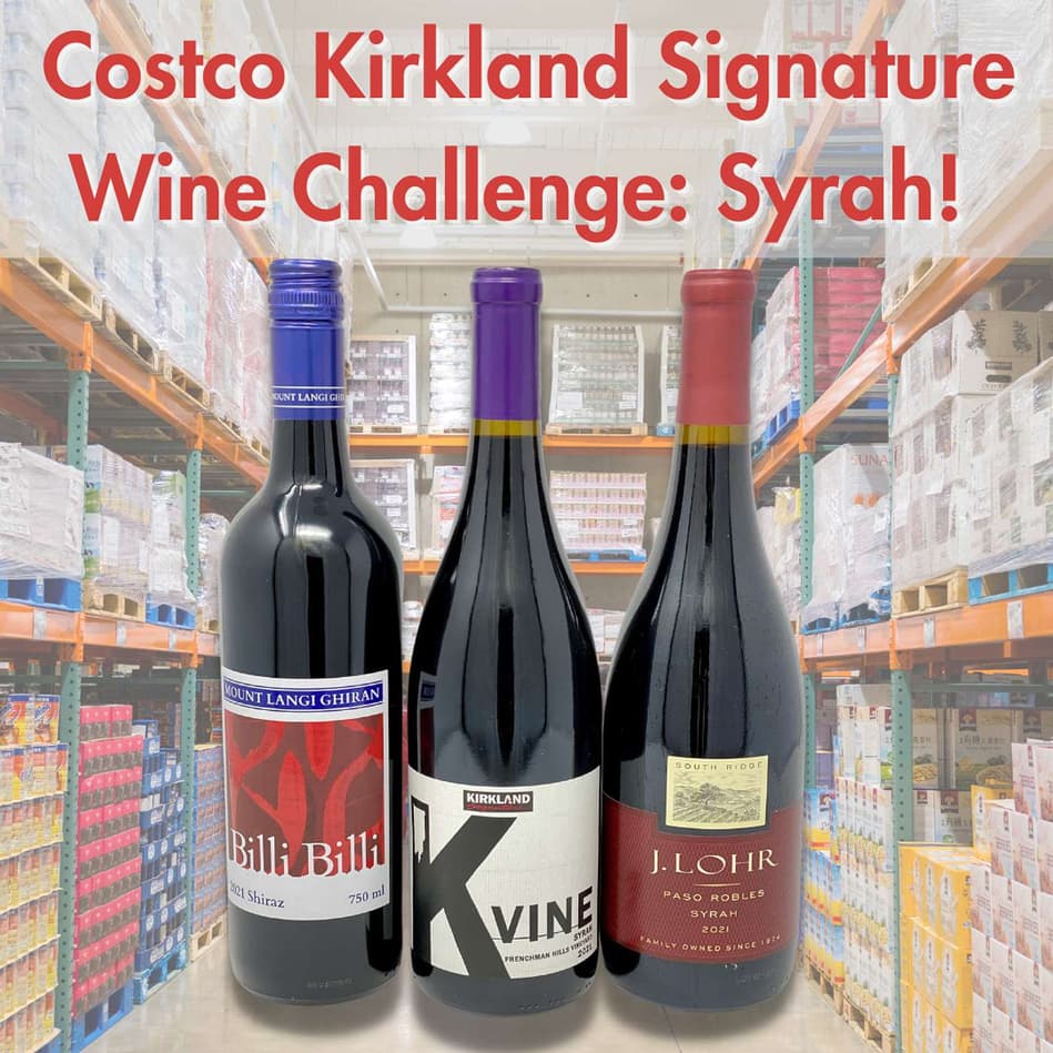 Costco Kirkland Signature Syrah Challenge! (100th Episode, Spicy red wine,  Is Syrah the same as Shiraz?) | The Wine Pair Podcast - Find Great Wines  Without Breaking the Bank