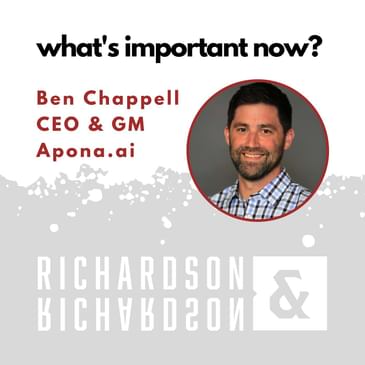 Ben Chappell WINs by focusing on one thing at a time.
