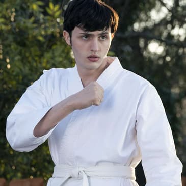 (Episode 366) "Cobra Kai" Actor: Gianni DeCenzo. (Demetri)