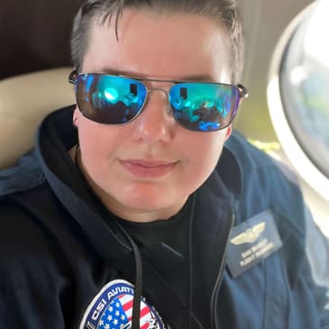 Flight Paramedic and Podcast Host, Samantha Brawley