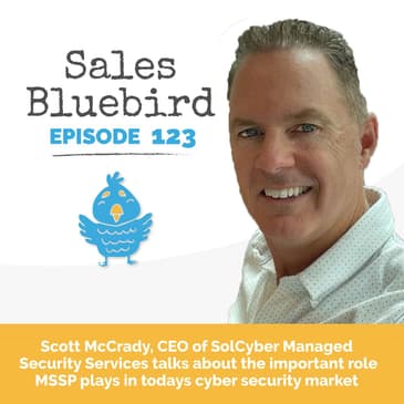 123: Scott McCrady, CEO of SolCyber Managed Security Services, talks about the important role MSSP plays in today's cyber security market