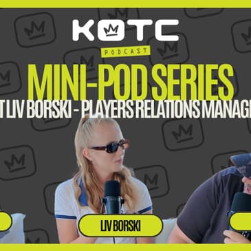 MINI POD SERIES | Meet Liv Borski, the players relations manager