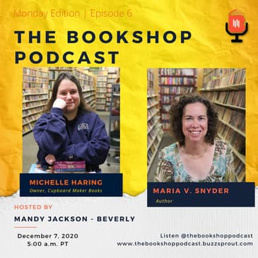 Cupboard Maker Books and author Maria V. Snyder