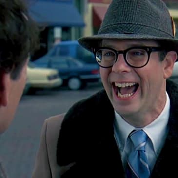 (Episode 215) "Groundhog Day" Actor: Stephen Tobolowsky.