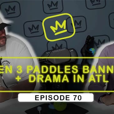 JOOLA GEN 3 BANNED?! | Cheating in Sports & PPA Atlanta Drama