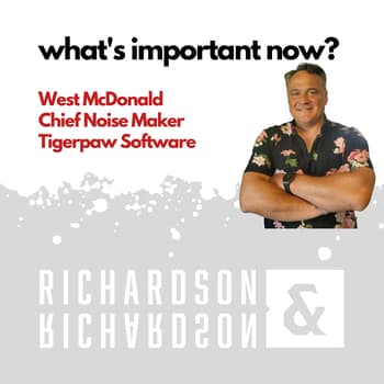 West McDonald helps his partners WIN by keeping an eye on the future!