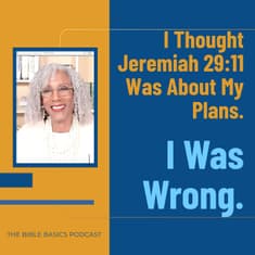 I Thought Jeremiah 29:11 Was About My Plans. I Was Wrong.