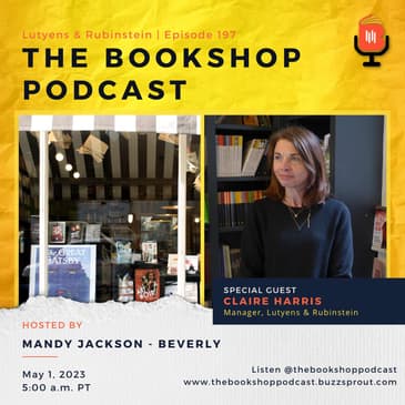 Claire Harris, Manager of Lutyens & Rubinstein Bookshop