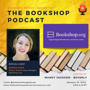 Sarah High, Senior Partnerships Manager, Bookshop.org