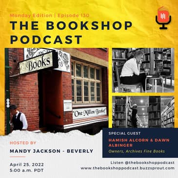 Hamish Alcorn and Dawn Albinger, Co-owners Archives Fine Books