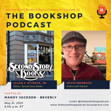 David Ebenbach, Author, and Allan Stypeck, Second Story Books
