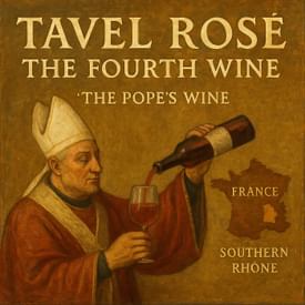 Getting Serious About Rosé #3: Tavel! (The Pope’s wine, The 4th wine)