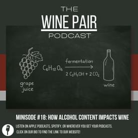Minisode #18: How Alcohol Content Impacts Wine