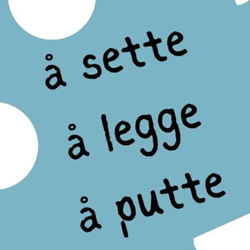 #8 Å legge, å sette and å putte: Things, their position and the art of placing them correctly. [vokabular]
