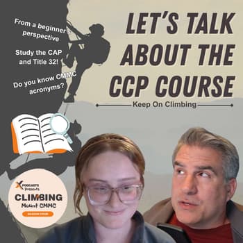 Inside the CCP Course as a CMMC Beginner