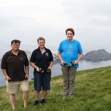 Two ringing centres and a passion for hand bells