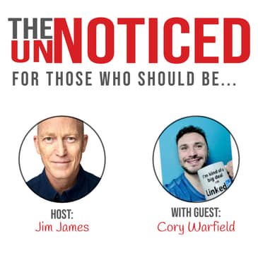 Cory Warfield shared his insight on how the law of reciprocity helped him transition from the UnNoticed Waiter to an Entrepreneur using LinkedIn.