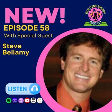 Pickleball Midlife Moments & A New Racket Sport | Steve Bellamy w/ TYPTI